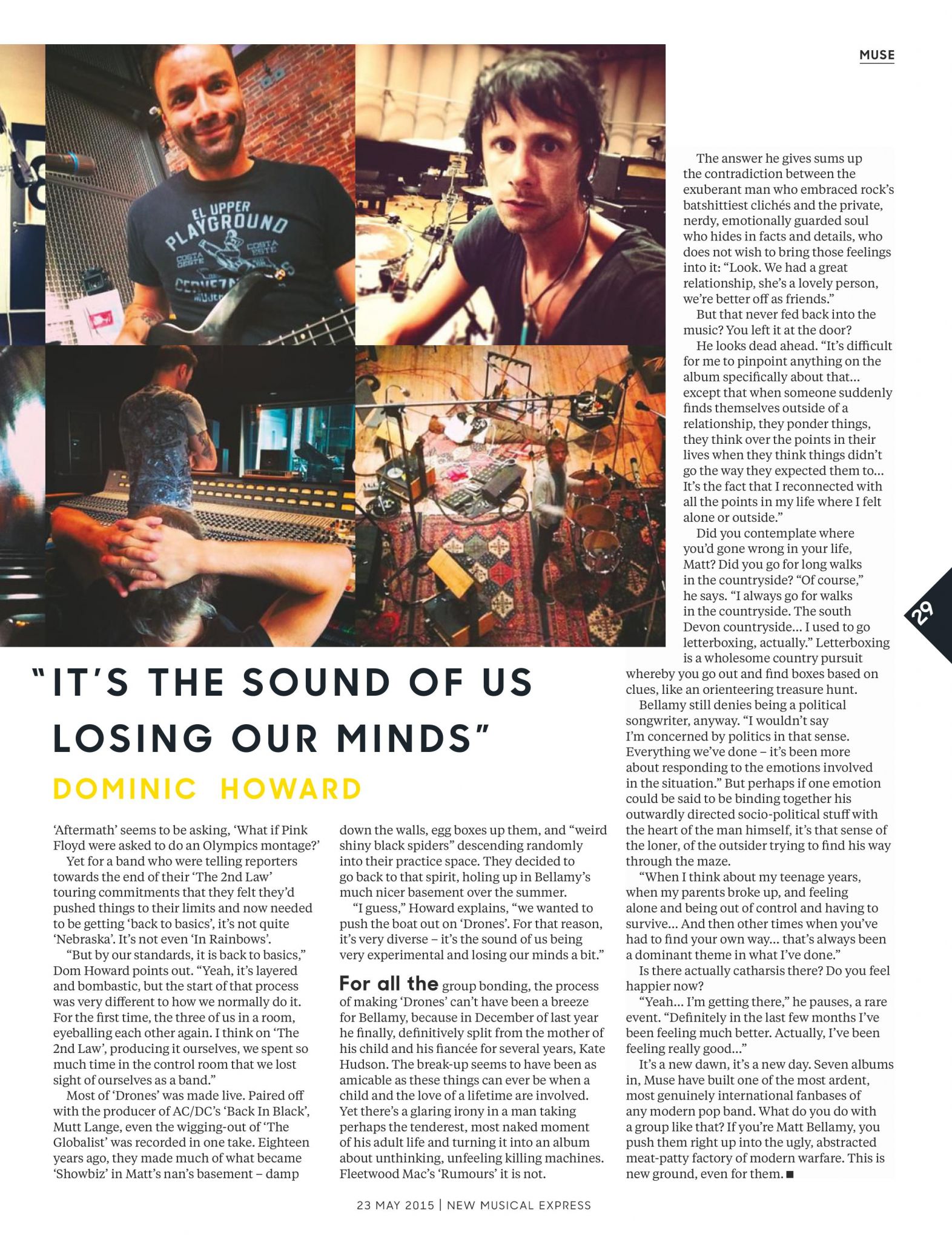 GAME OF DRONES NME Mai 2015
